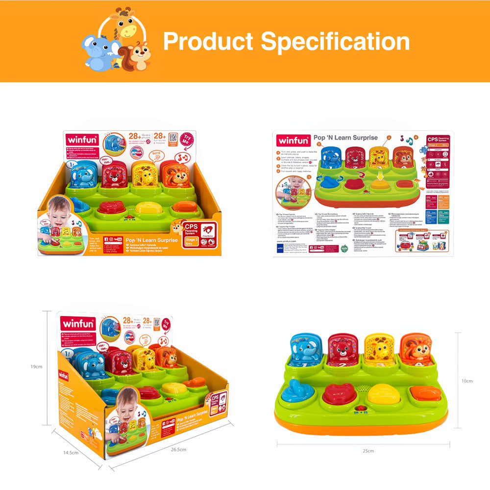 POP N LEARN SURPRISE