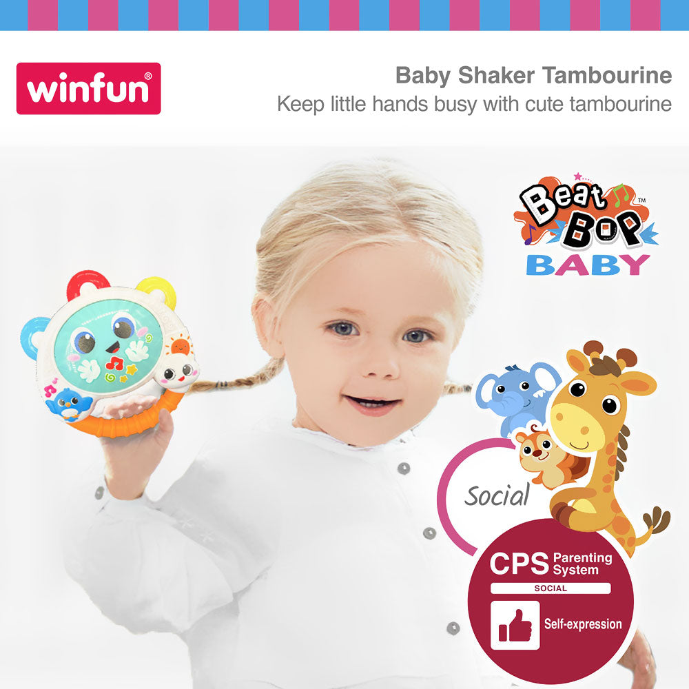 SHAKER TAMBOURINE RATTLE