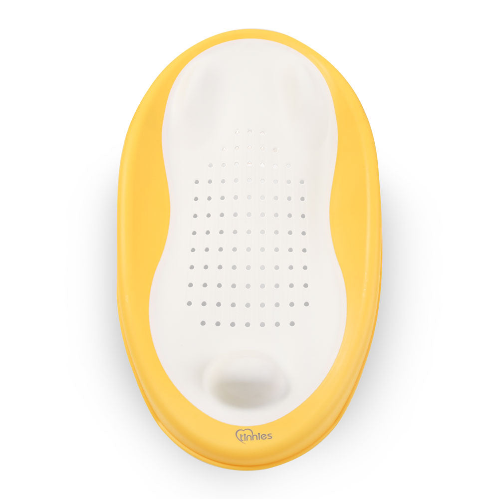 TINNIES BABY BATH SEAT-YELLOW