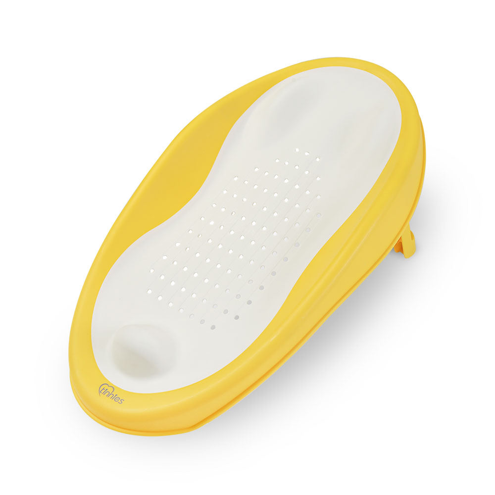 TINNIES BABY BATH SEAT-YELLOW