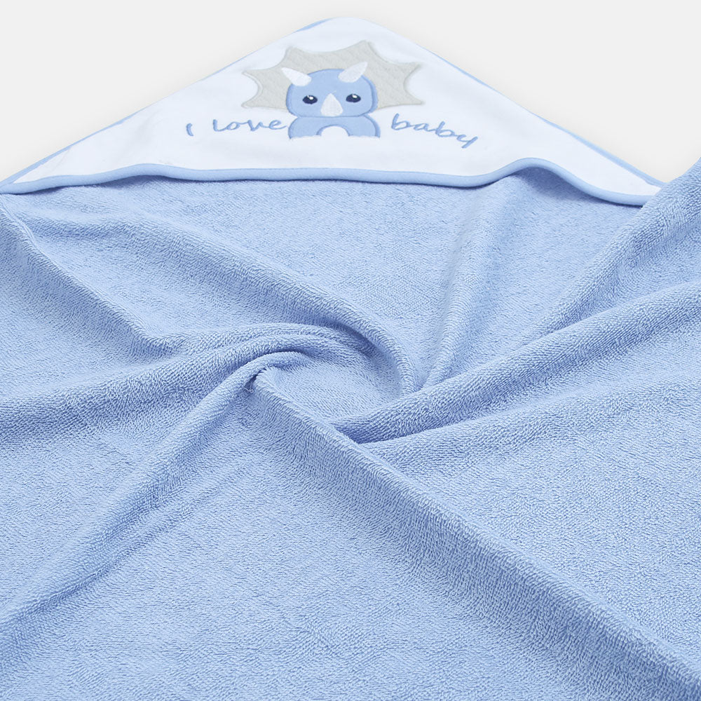 BATH TOWEL BLUE BIRD