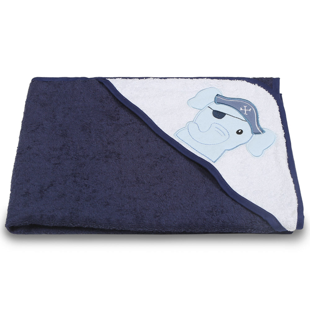 BATH TOWEL BERRY PIRATE ELEPHANT HOODED