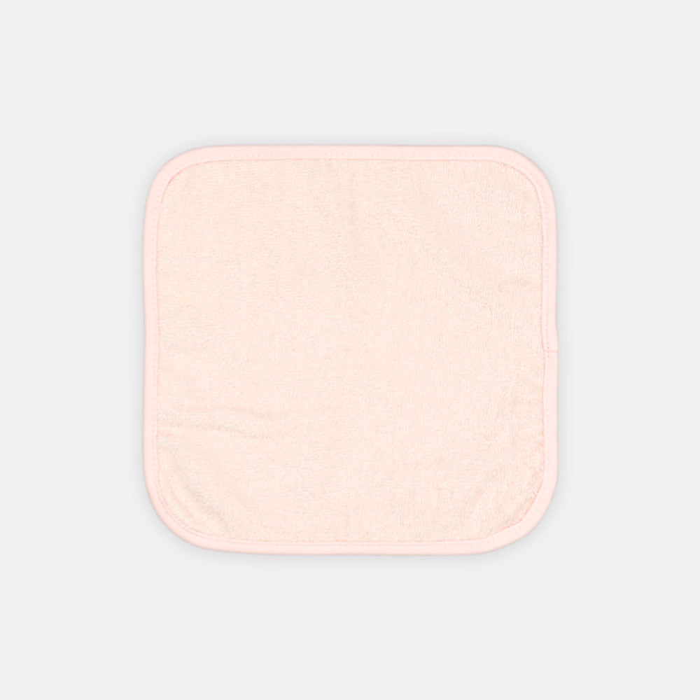 BATH TOWEL WITH FACE TOWEL PEACH HELLO