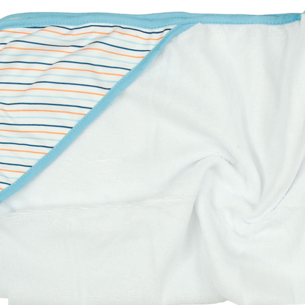 BATH TOWEL PK-3 & FACE TOWEL PK-3 GREEN & WHITE
