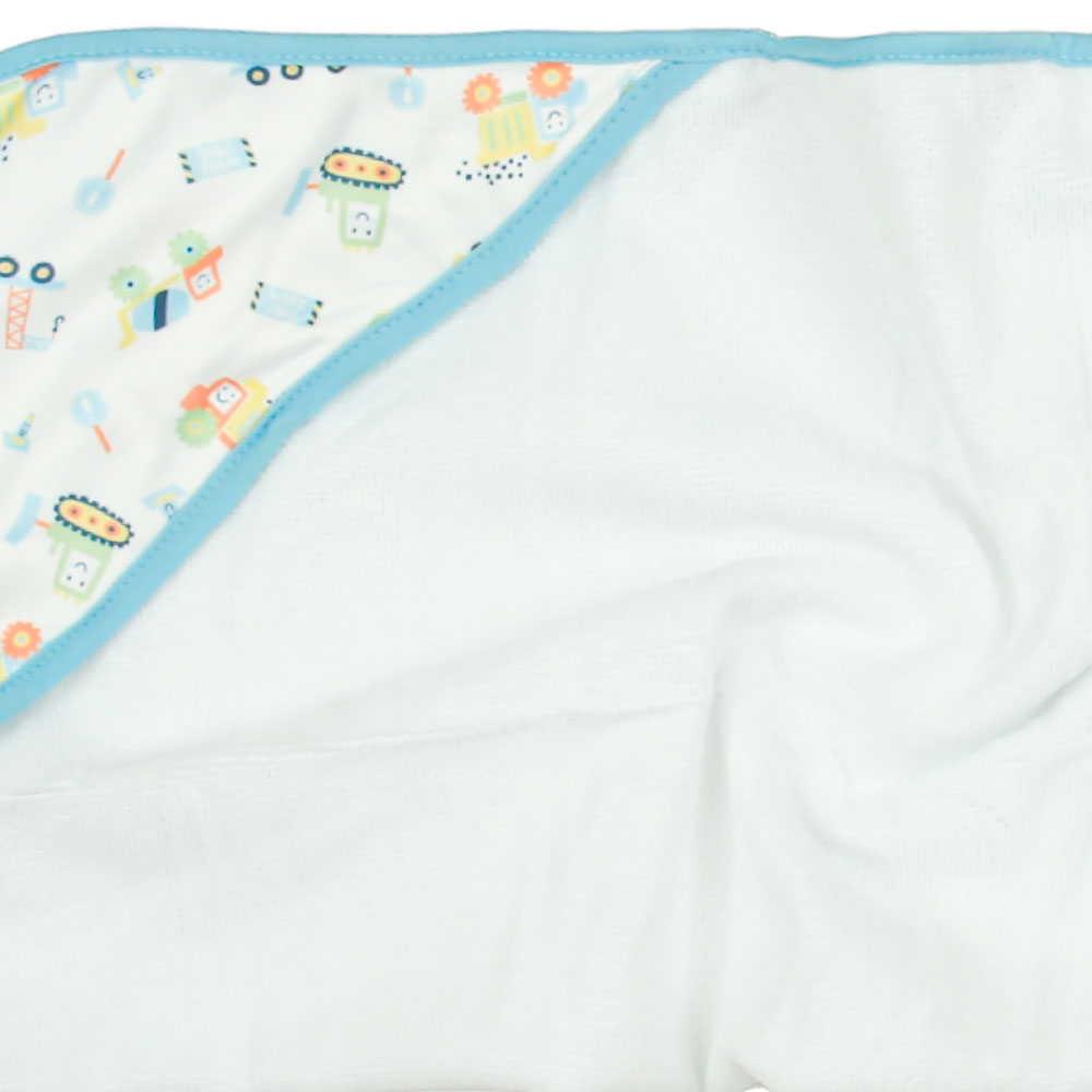 BATH TOWEL PK-3 & FACE TOWEL PK-3 GREEN & WHITE