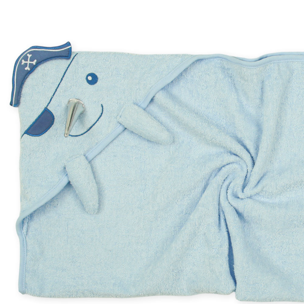 BATH TOWEL BLUE