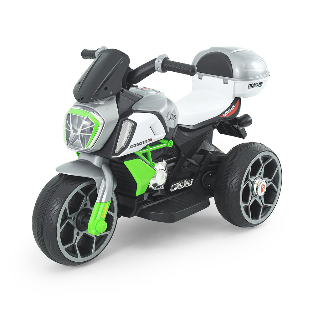 GREEN SPORTY 3-WHEEL BATTERY BIKE