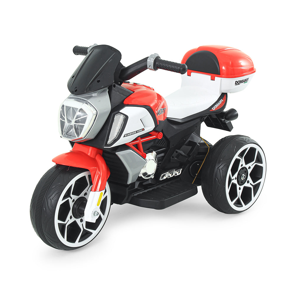 RED SPORTY 3-WHEEL BATTERY BIKE