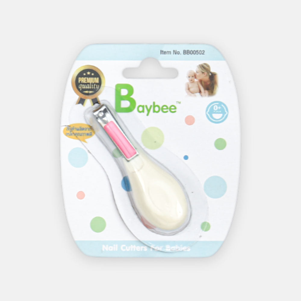 NAIL CLIPPER PINK SOFT-BASE