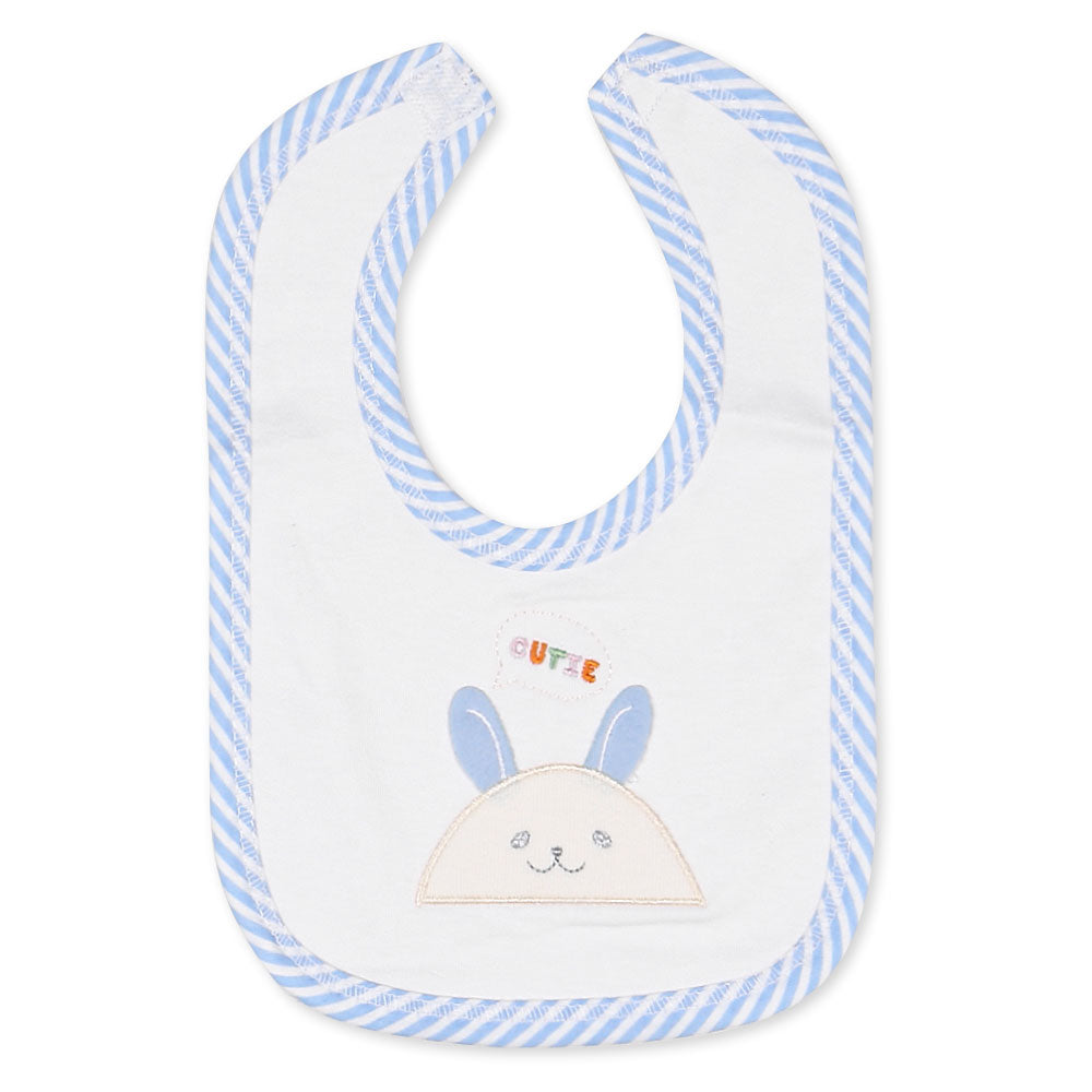 BIB BLUE CUTIE BUNNY