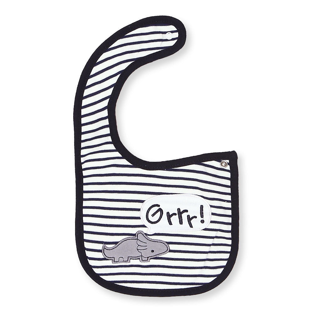 BIBS PK-2 BLACK STRIPES RHINO