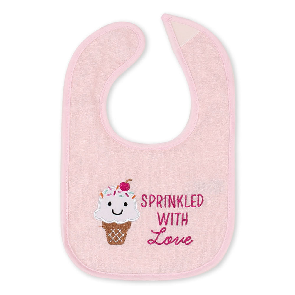 BIBS PK-3 PINK SPRINKLES & CUPCAKES