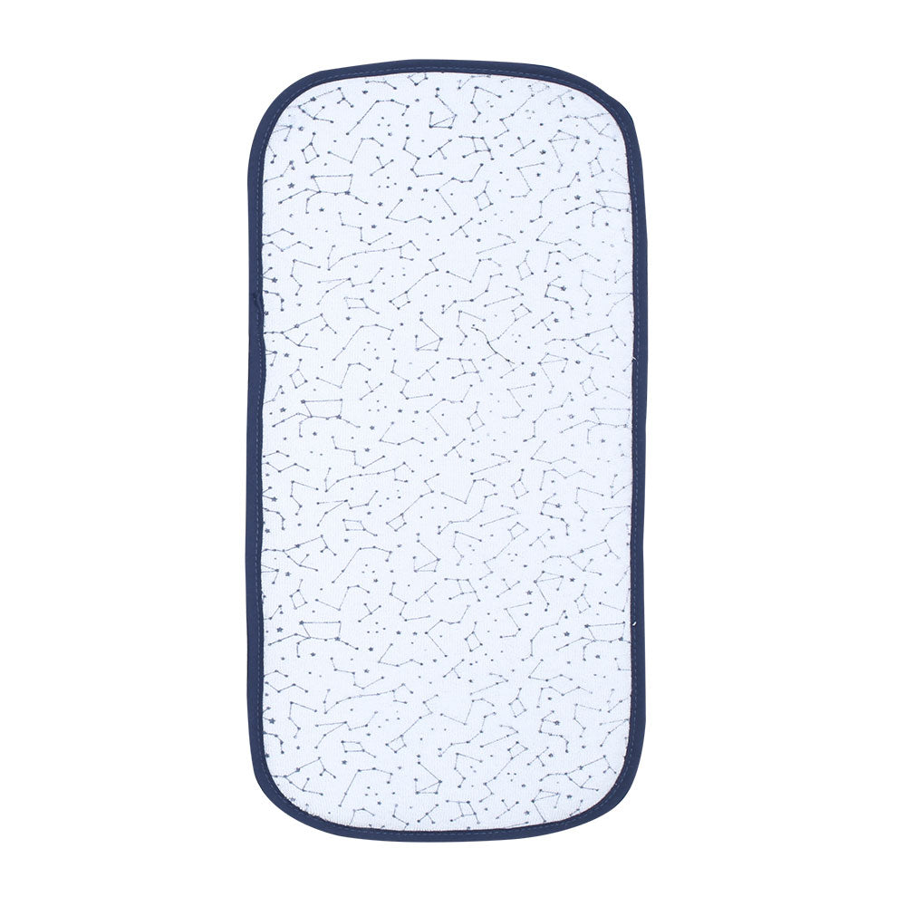 BURP CLOTH PK-3 BLUE BEST FRIEND FOREVER BOY