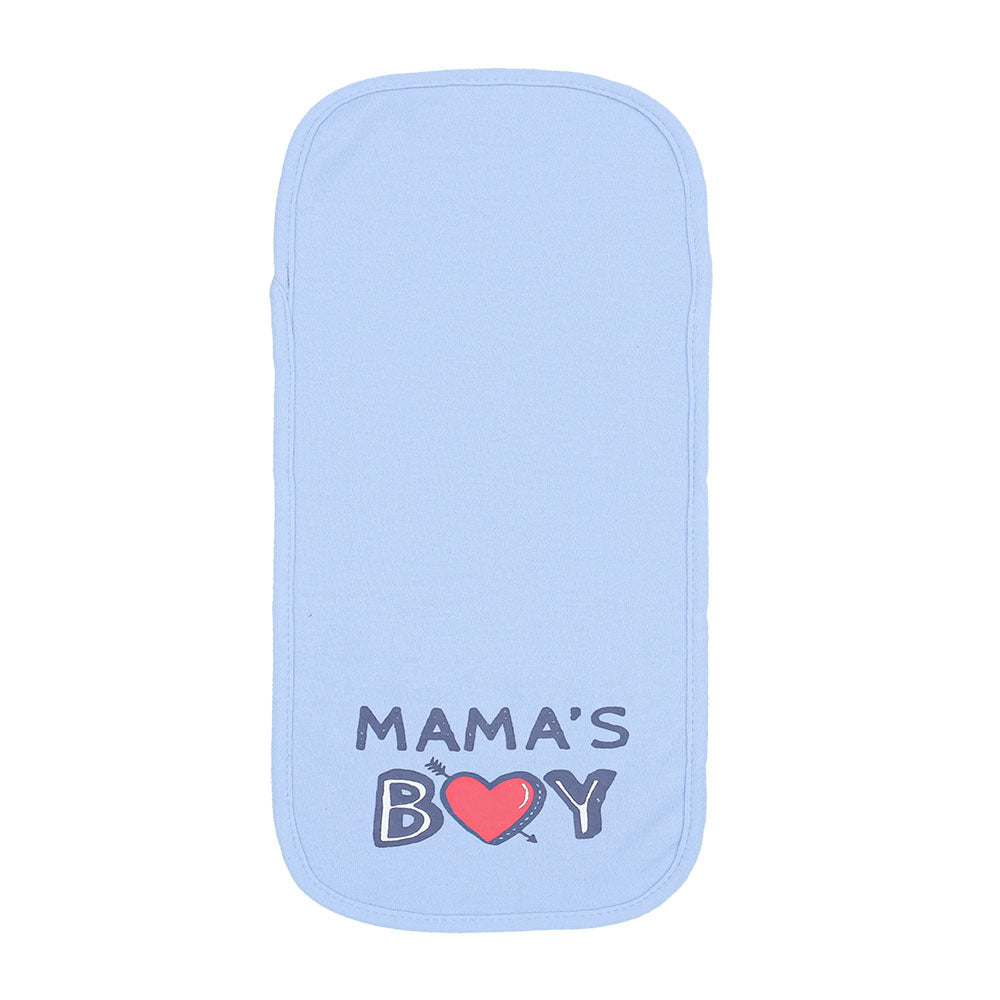 BURP CLOTH PK-3 BLUE MAMA'S BOY