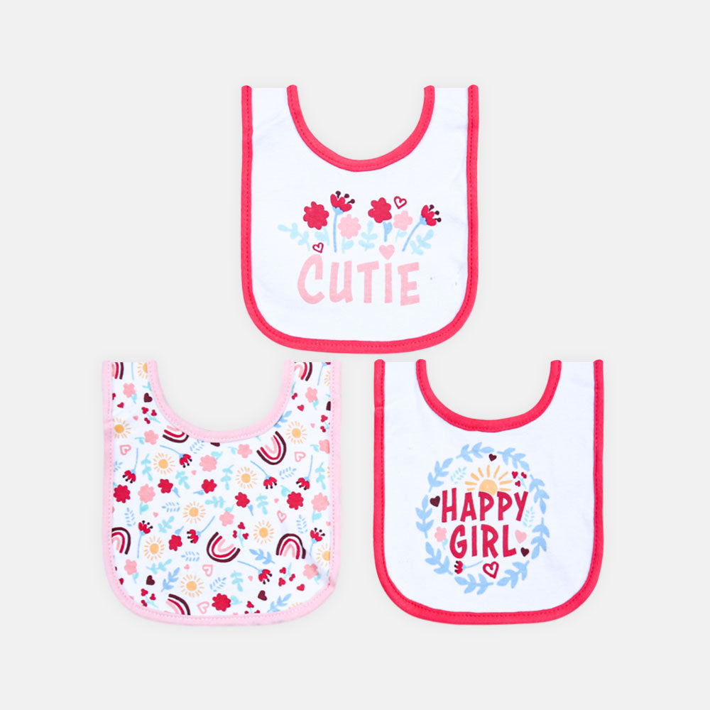 BIBS PK-3 BLOSSOM & SMILE FLORAL
