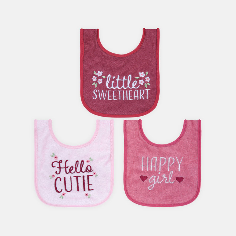 BIBS PK-3 SWEET EMBROIDERY