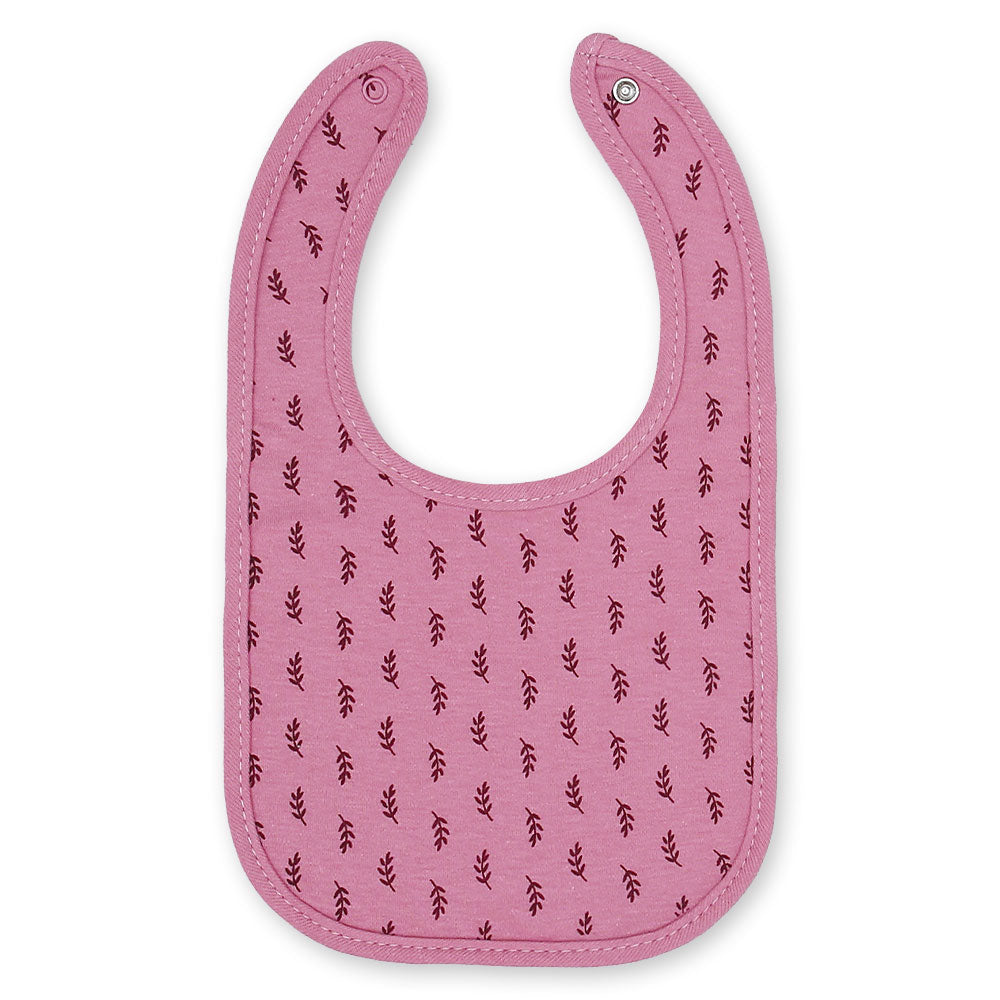 BIBS PK-5 PINK GLITTERY FLORAL