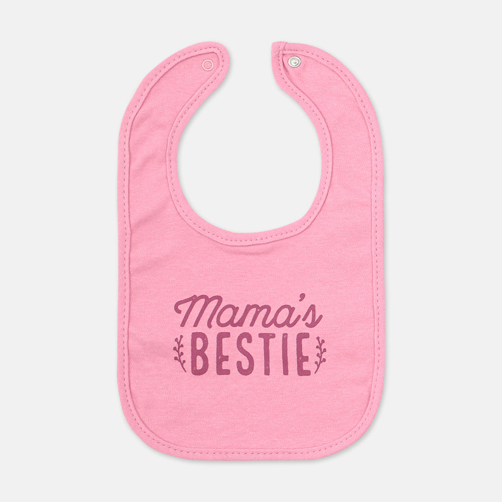 BIBS PK-3 WITH 2 BOOTIES MAMA'S BESTIE