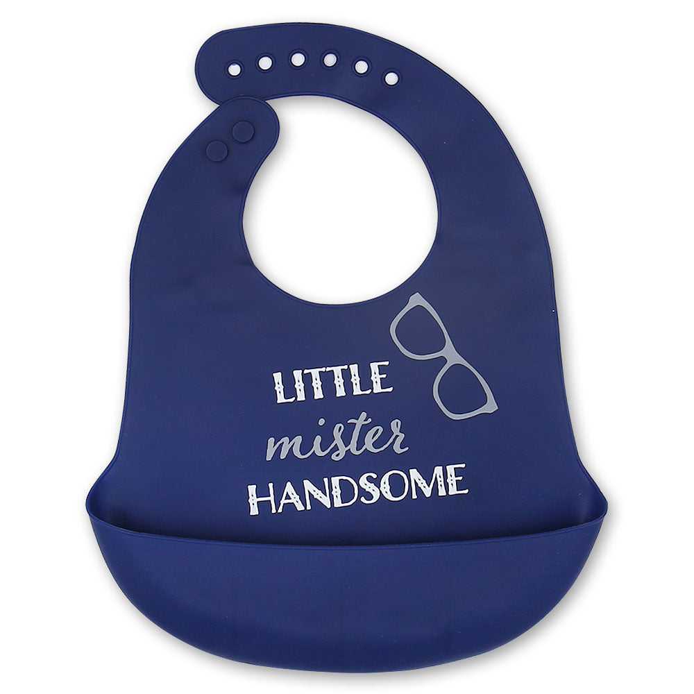 BIB PK-2 SILICONE BLUE MISTER HANDSOME