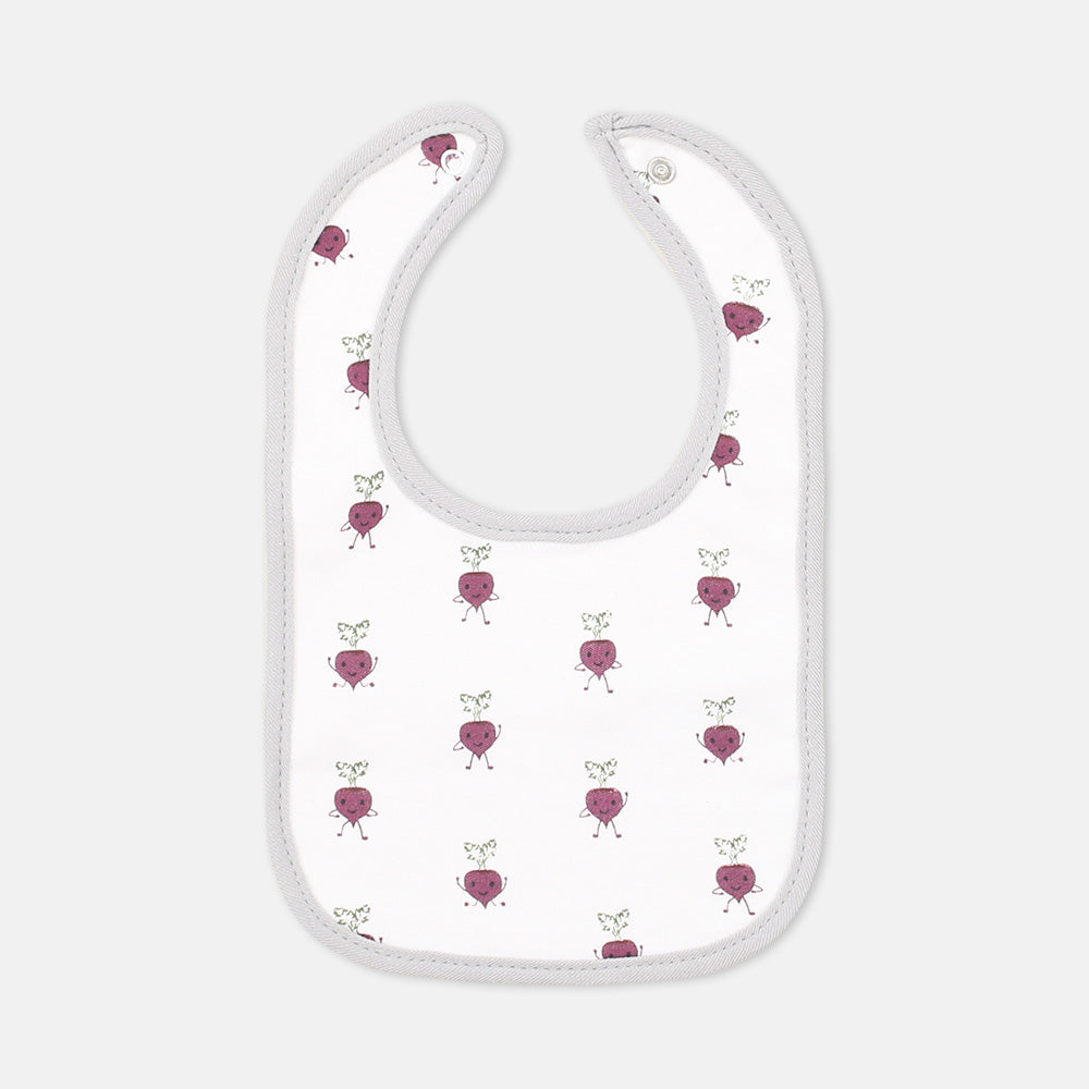 BIBS PK-3 WITH 2 BOOTIES LET THE BEET DROP