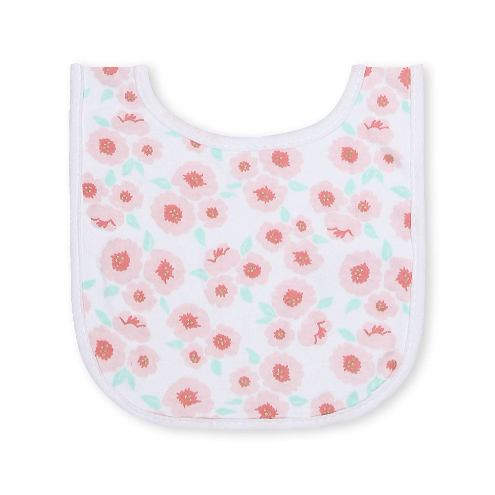 BIBS PK-3 & 2 BOOTIES PINK MOMMY BESTIE