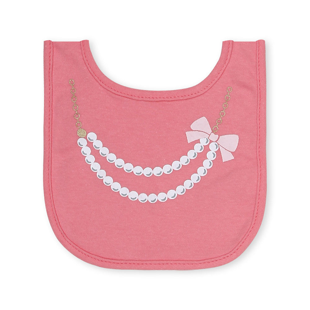 BIBS PK-3 & 2 BOOTIES PINK MOMMY BESTIE