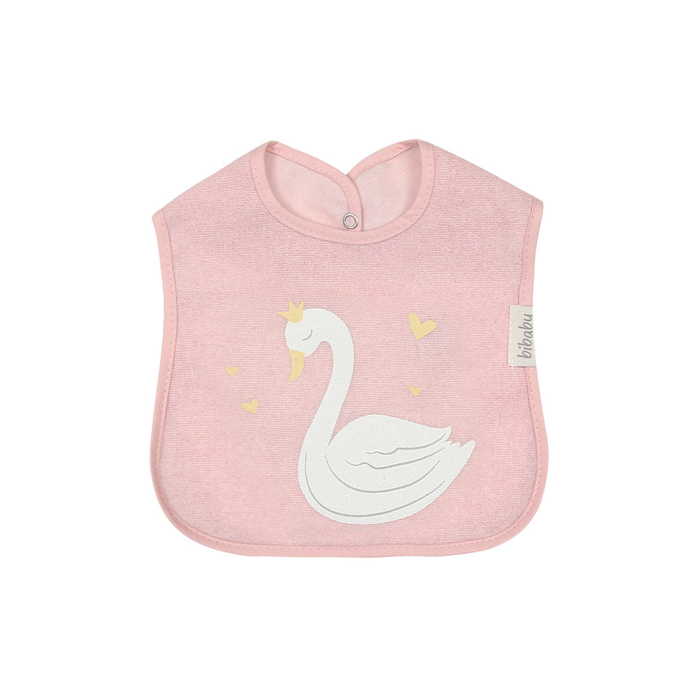 BIB GIRL PVC PINK QUEEN SWAN