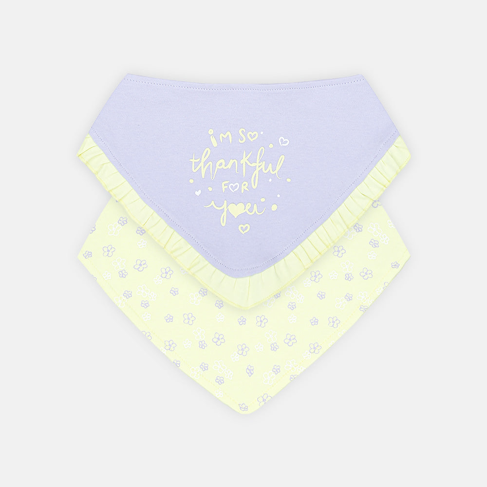 BIBS PK-2 PURPLE/YELLOW THANKFUL FOR YOU