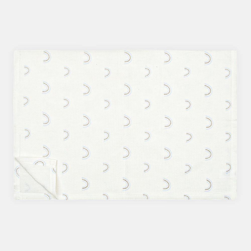 PILLOW W/WRAPING SHEET BLUE ELEPHANT