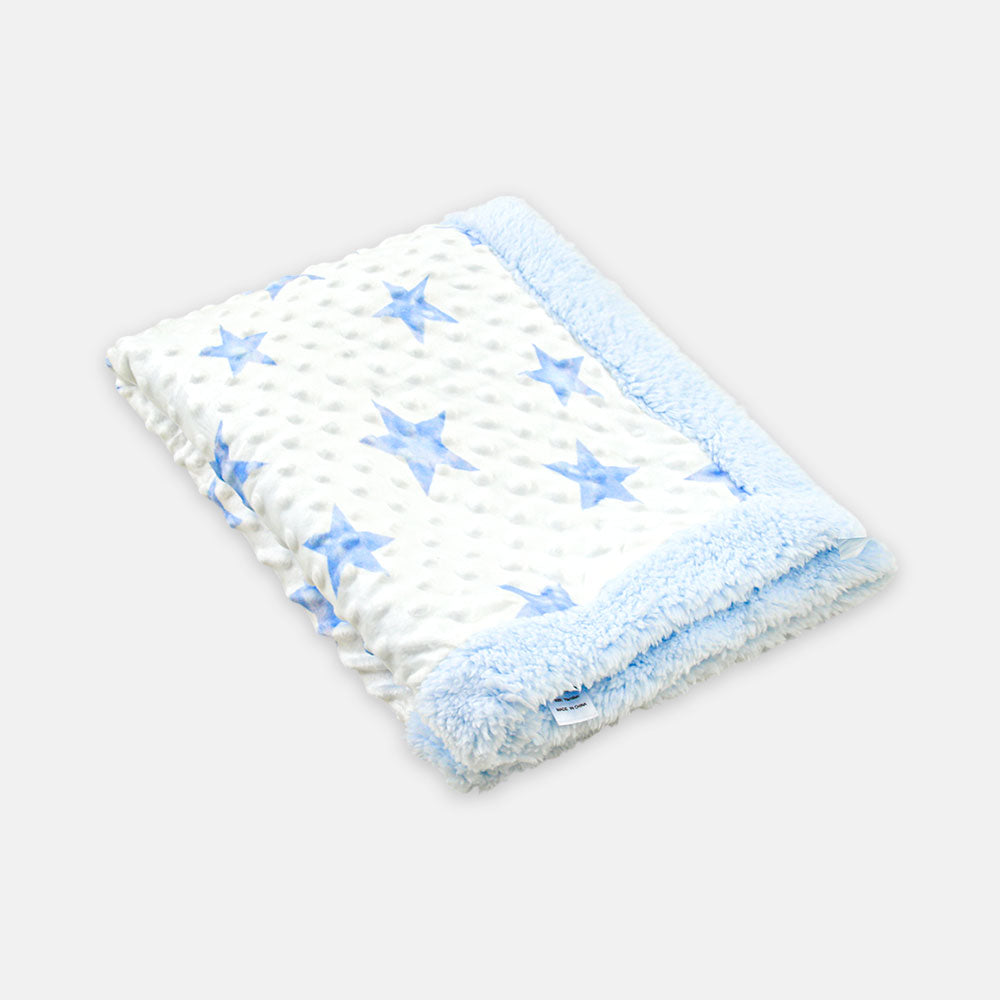 BLANKET STAR EMBOSSED