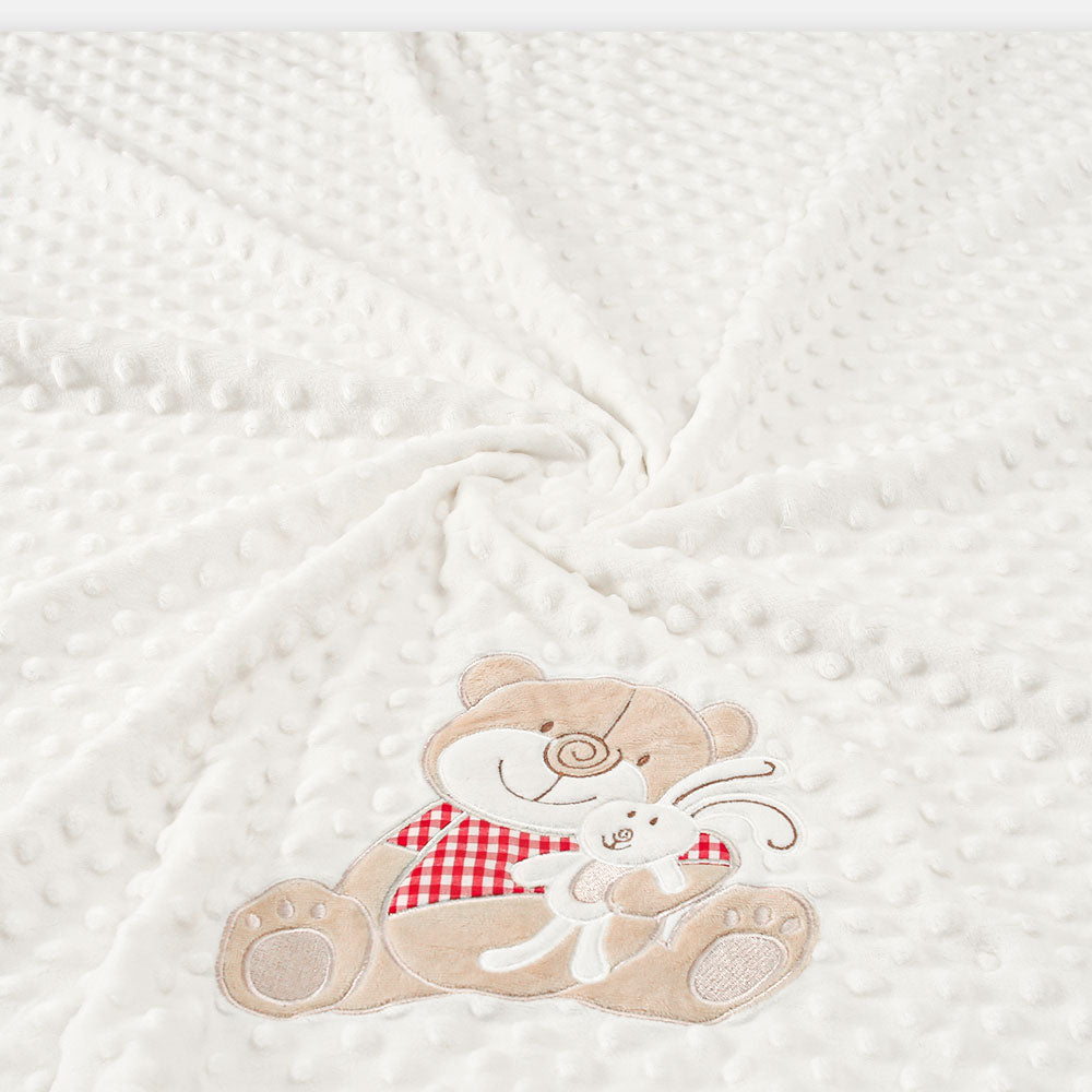 BLANKET WHITE BEAR