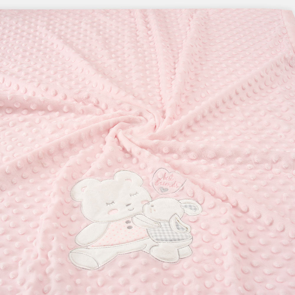 BLANKET PINK BEAR