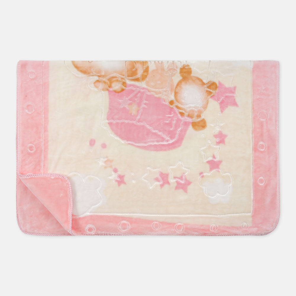 BLANKET PINK SLEEP BEAR