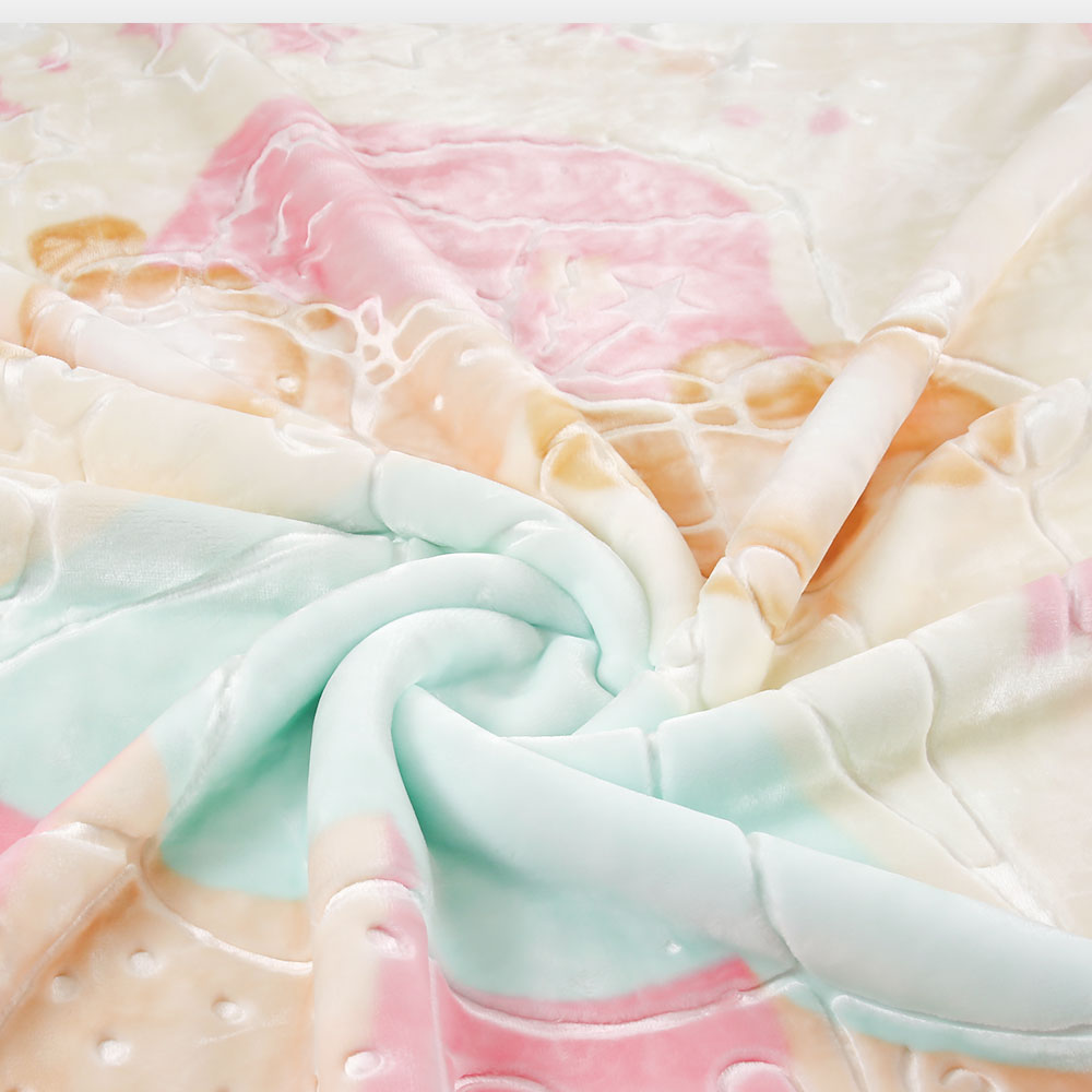 BLANKET PINK SLEEP BEAR