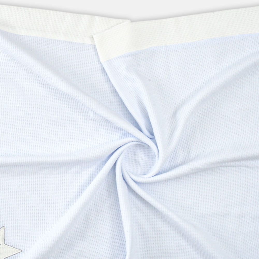 SHAWL LIGHT BLUE STAR