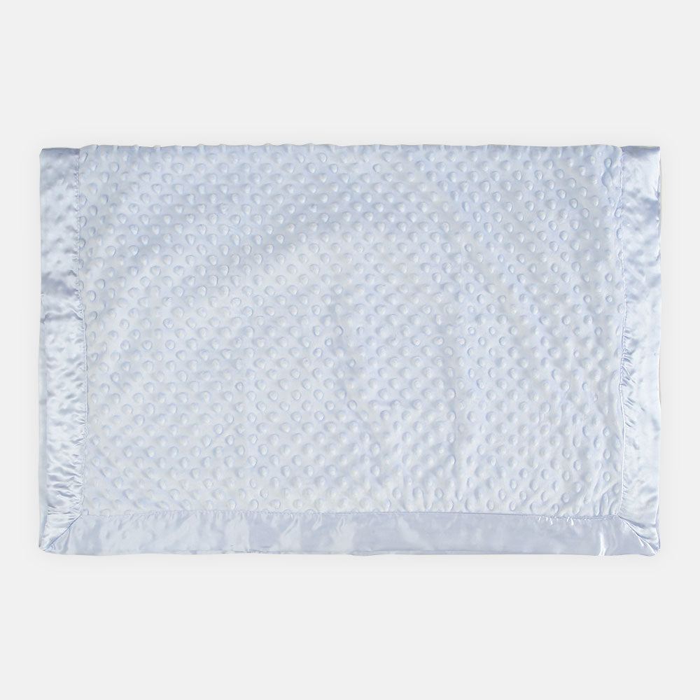 BLANKET SKY BLUE DOTTED