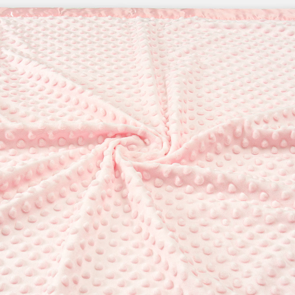 BLANKET PINK DOTTED