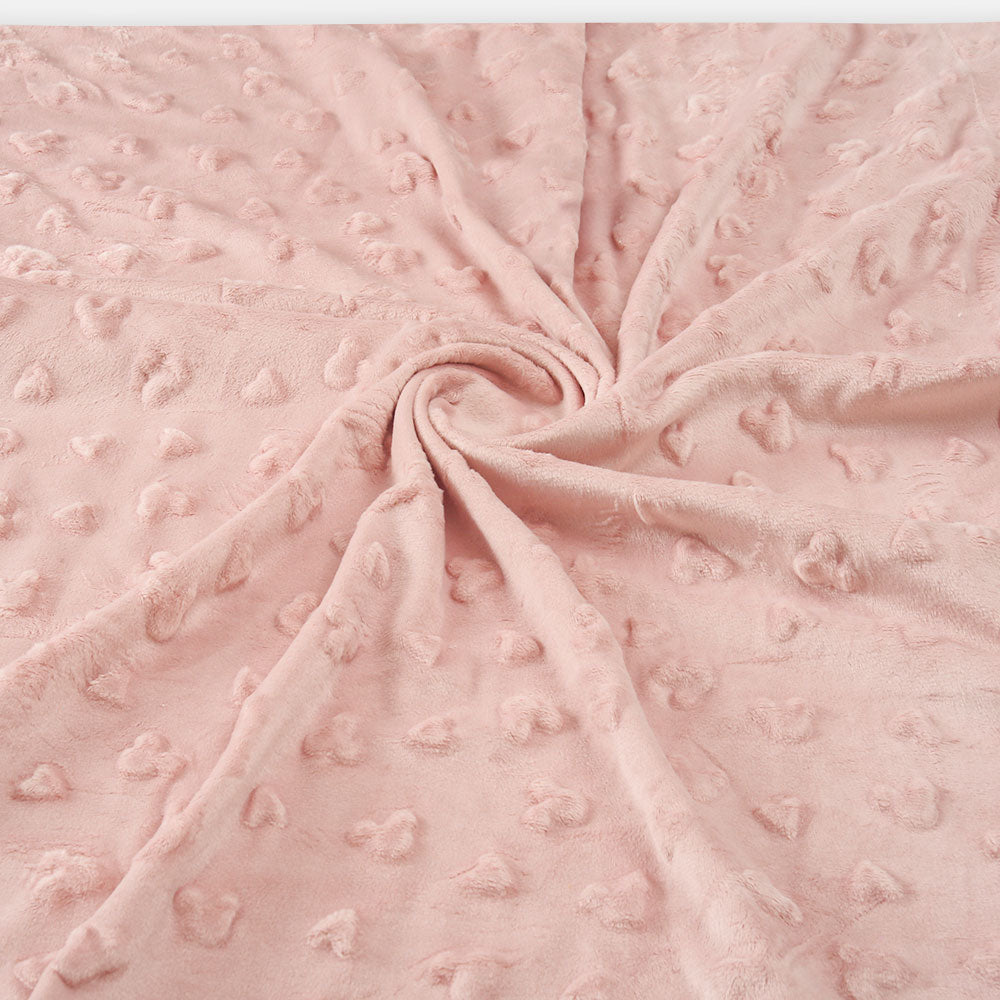 BLANKET DUSTY PINK BABY BEAR