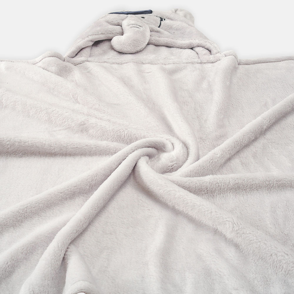 BLANKET GREY ELEPHANT HOODED