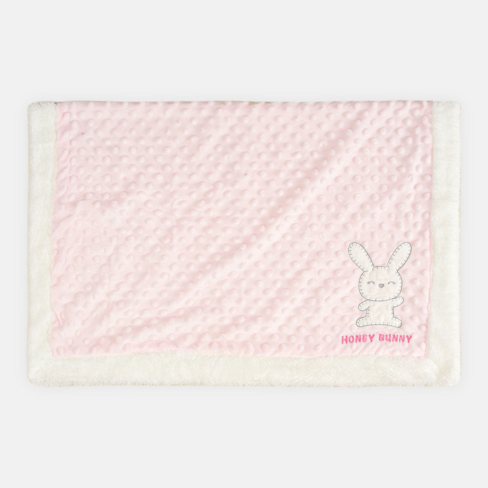 BLANKET PINK HONEY BUNNY
