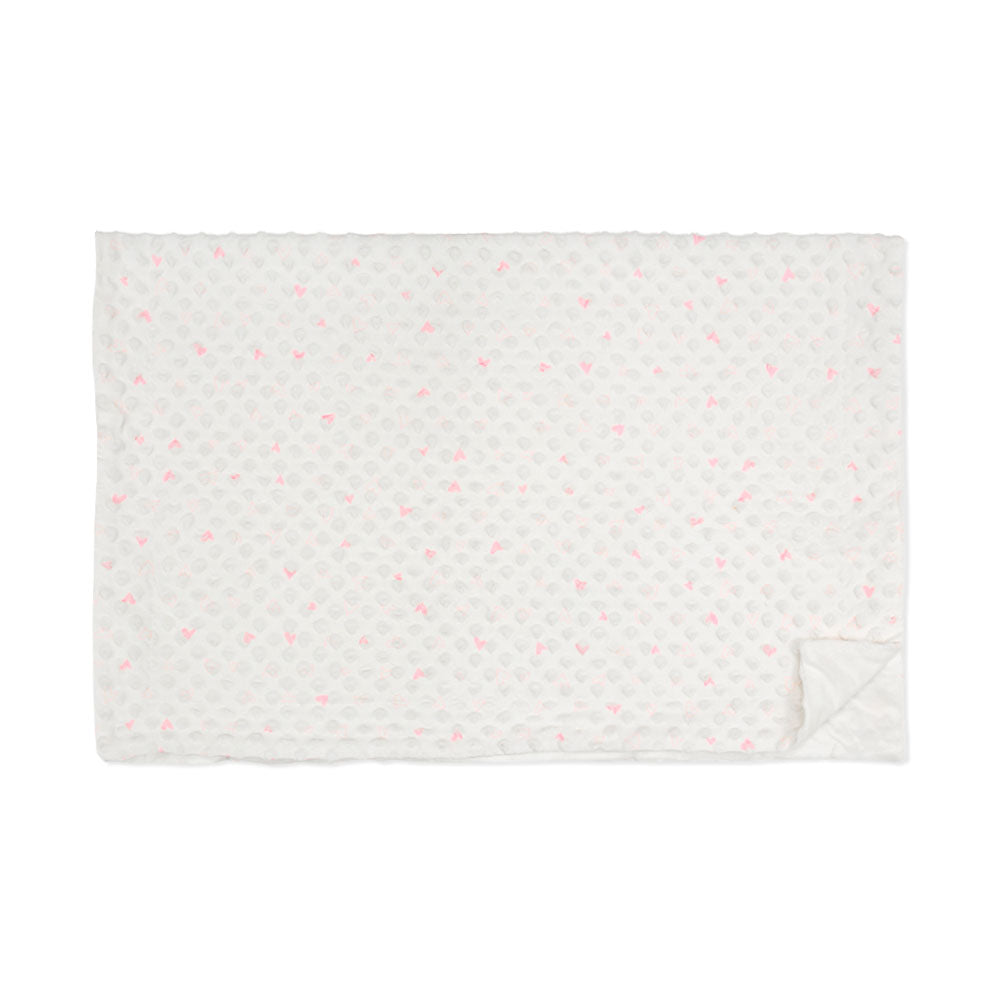 BLUE PLUSH STARS BOYS BLANKET