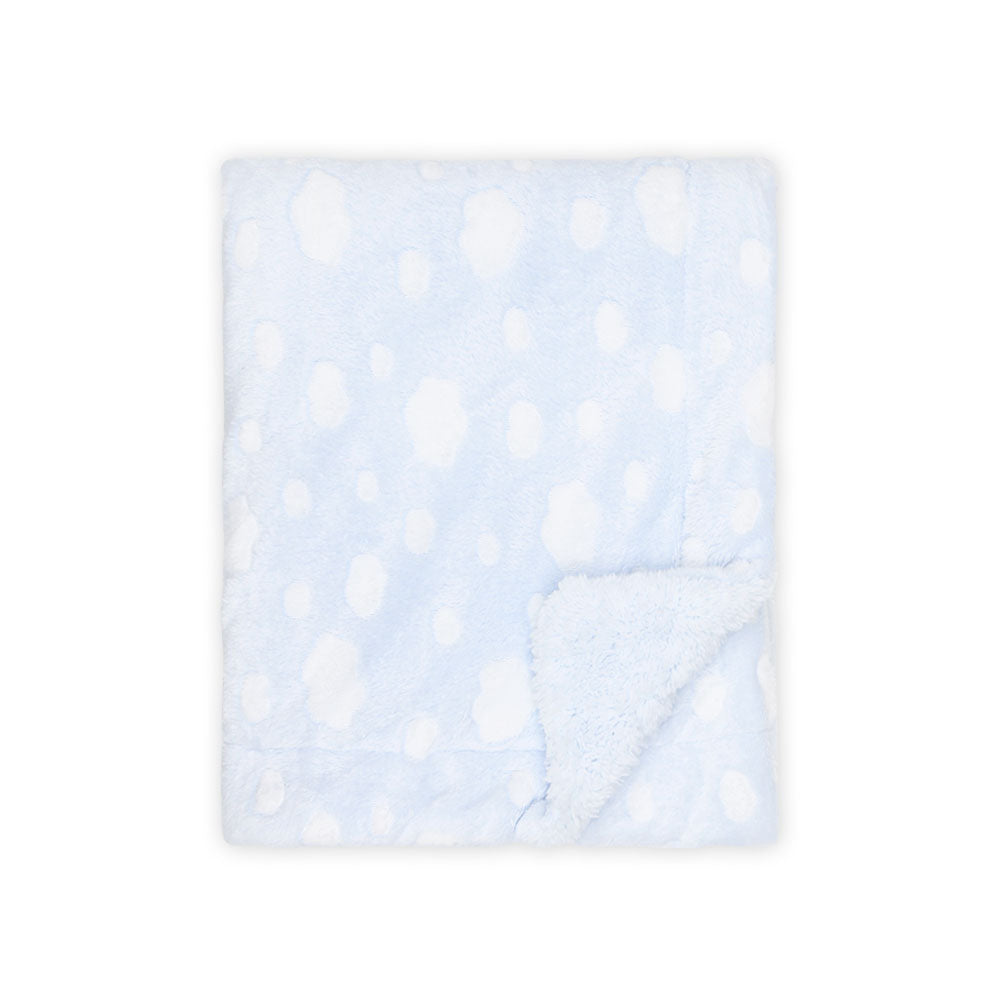 BLANKET BLUE CLOUDS FLEECE