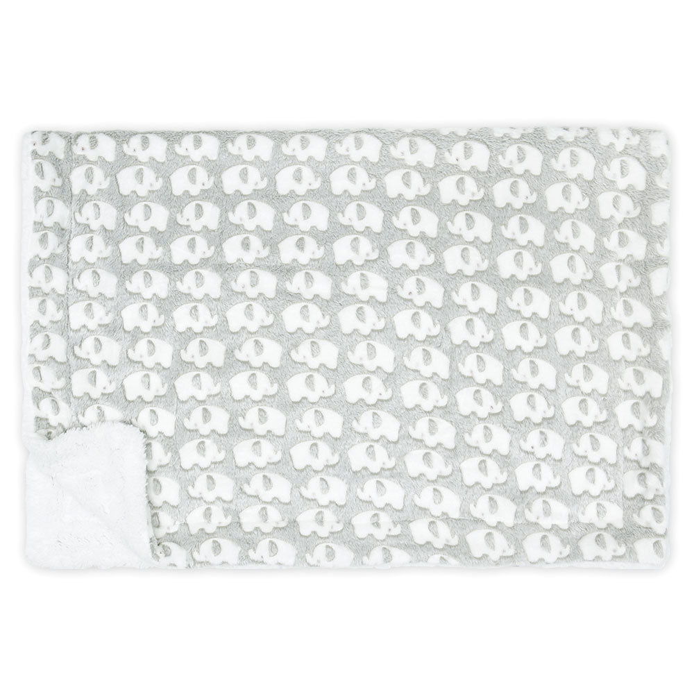 BLANKET GREY ELEPHANT FLEECE