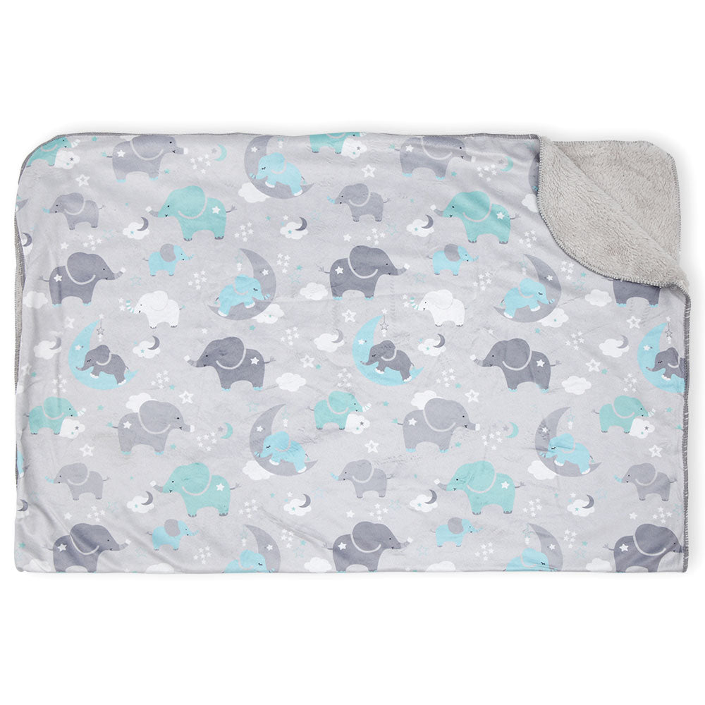 BLANKET GREY ELEPHANT FLEECE
