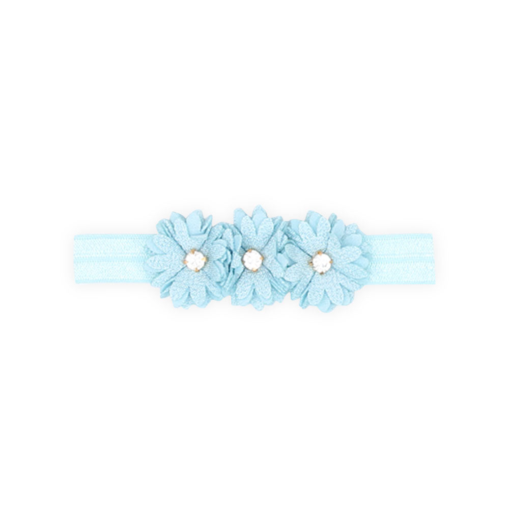 BOOTIES & HEADBAND SET SEA GREEN FLORAL
