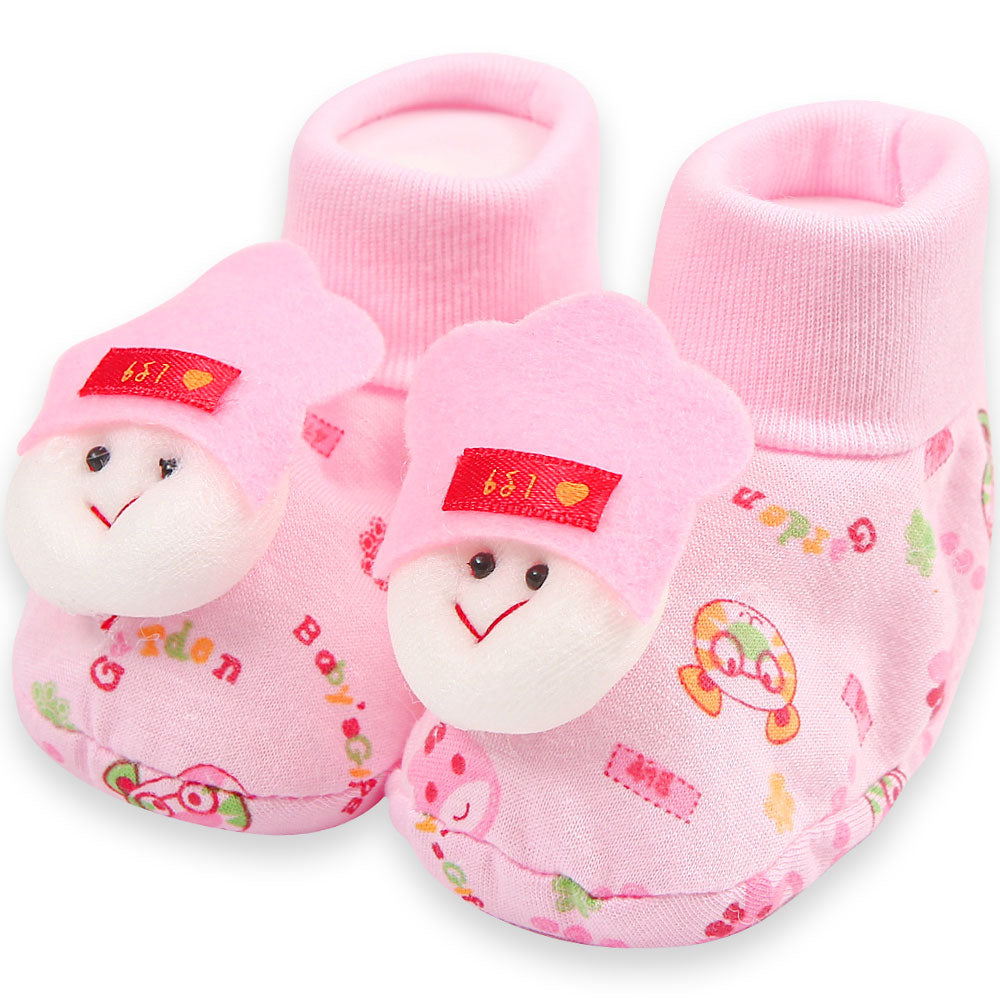 BOOTIES PINK NERDY BEAR