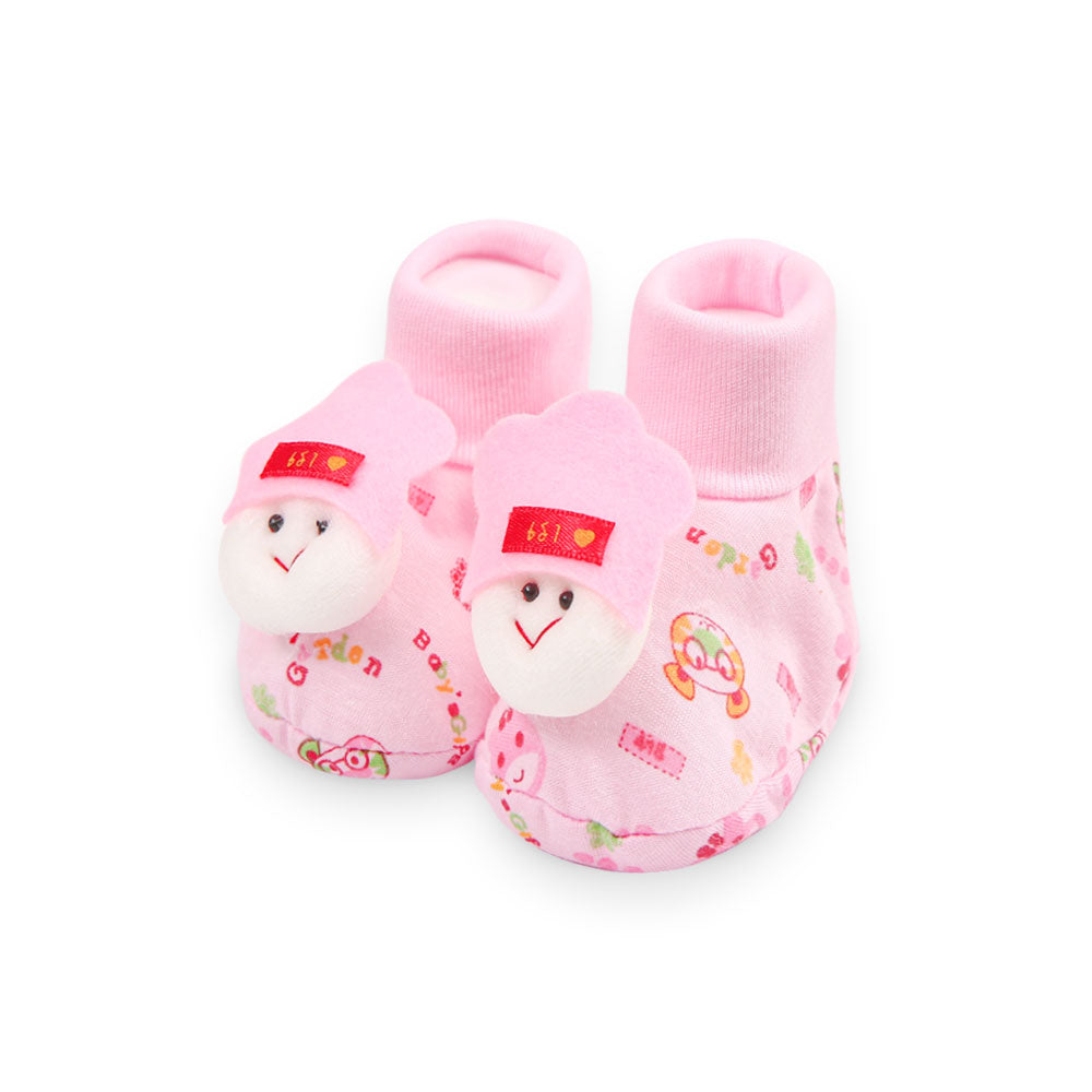 BOOTIES PINK NERDY BEAR