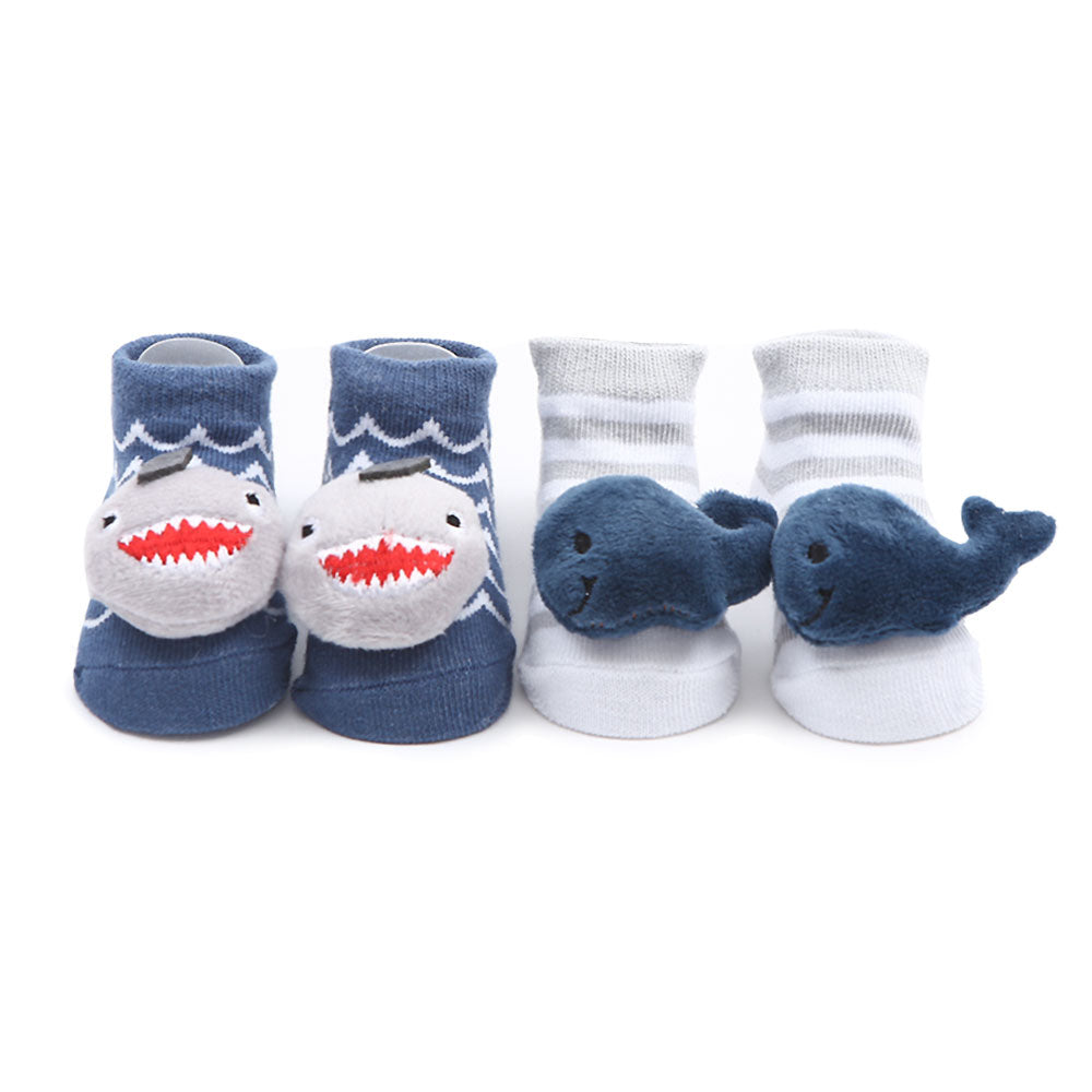 BOOTIES PK-2 DUAL COLOR PLUSHY MONSTERS