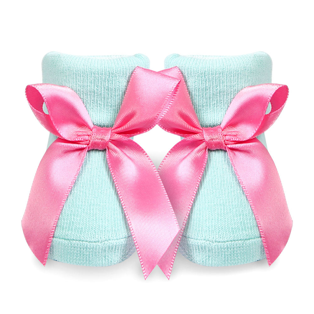 BOOTIES PK-3 MULTI-COLOR STRIPES DINO