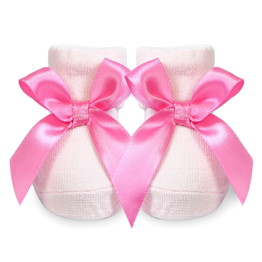 BOOTIES PK-3 MULTI-COLOR BOW